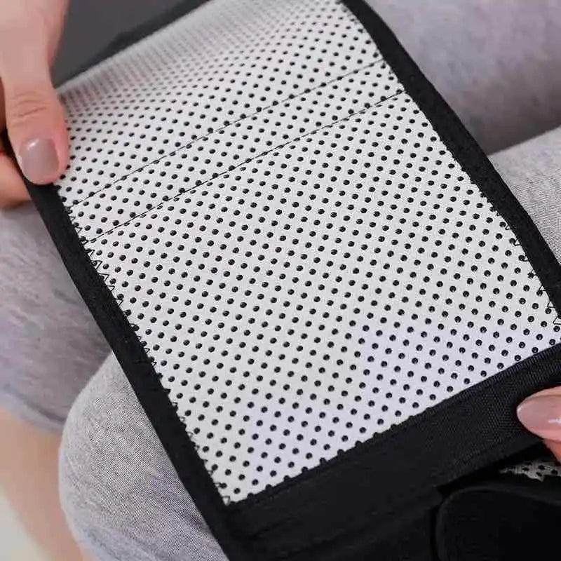 Self-Heating Lower Back Support Belt - Magnetic Therapy Lumbar Waist Brace for Pain Relief