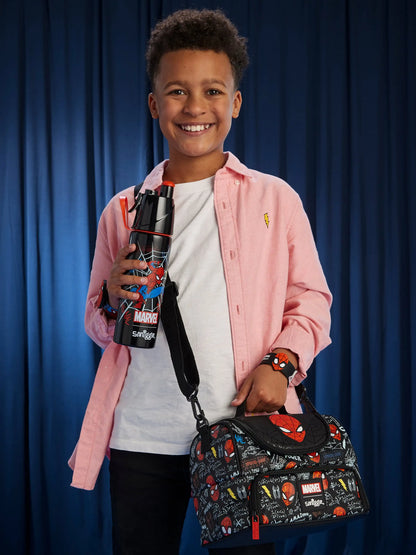 Smiggle Spider-Man School Set – Backpack, Lunch Bag, Wallet, Pencil Box & Water Cup