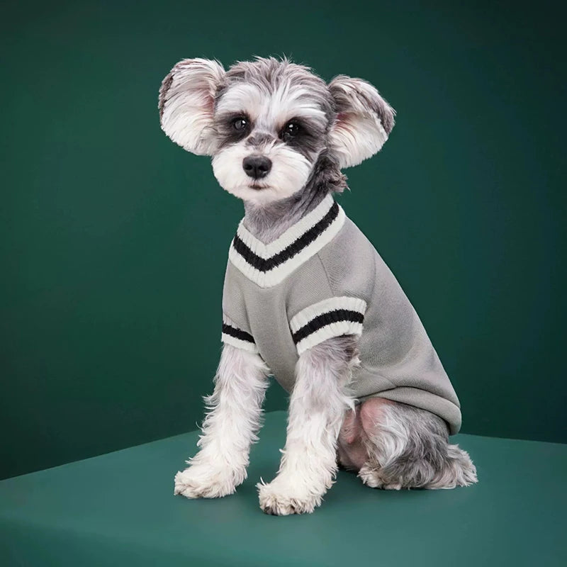 Pet Cat & Dog Christmas Sweater – Autumn/Winter Pullover for Small Dogs & Kittens