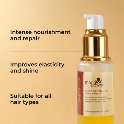 Karseell Collagen Hair Treatment & Argan Oil Hair Serum - Deep Repair Mask (500ml) & Serum (50ml) for Dry, Damaged Hair