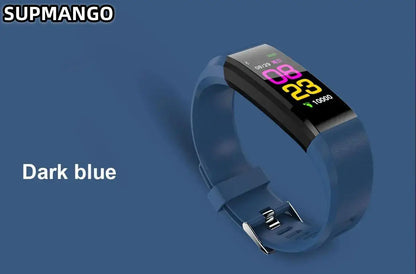 115Plus Sports Fitness Tracker Watch, Waterproof Smart Bracelet for Men and Women, Intelligent Activity Monitor