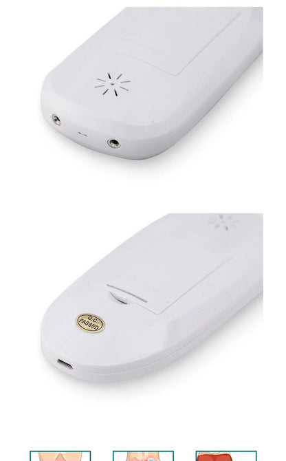 Digital TENS Machine EMS Massager - Electric Pulse Muscle Stimulator for Back & Neck with Electrode Pads