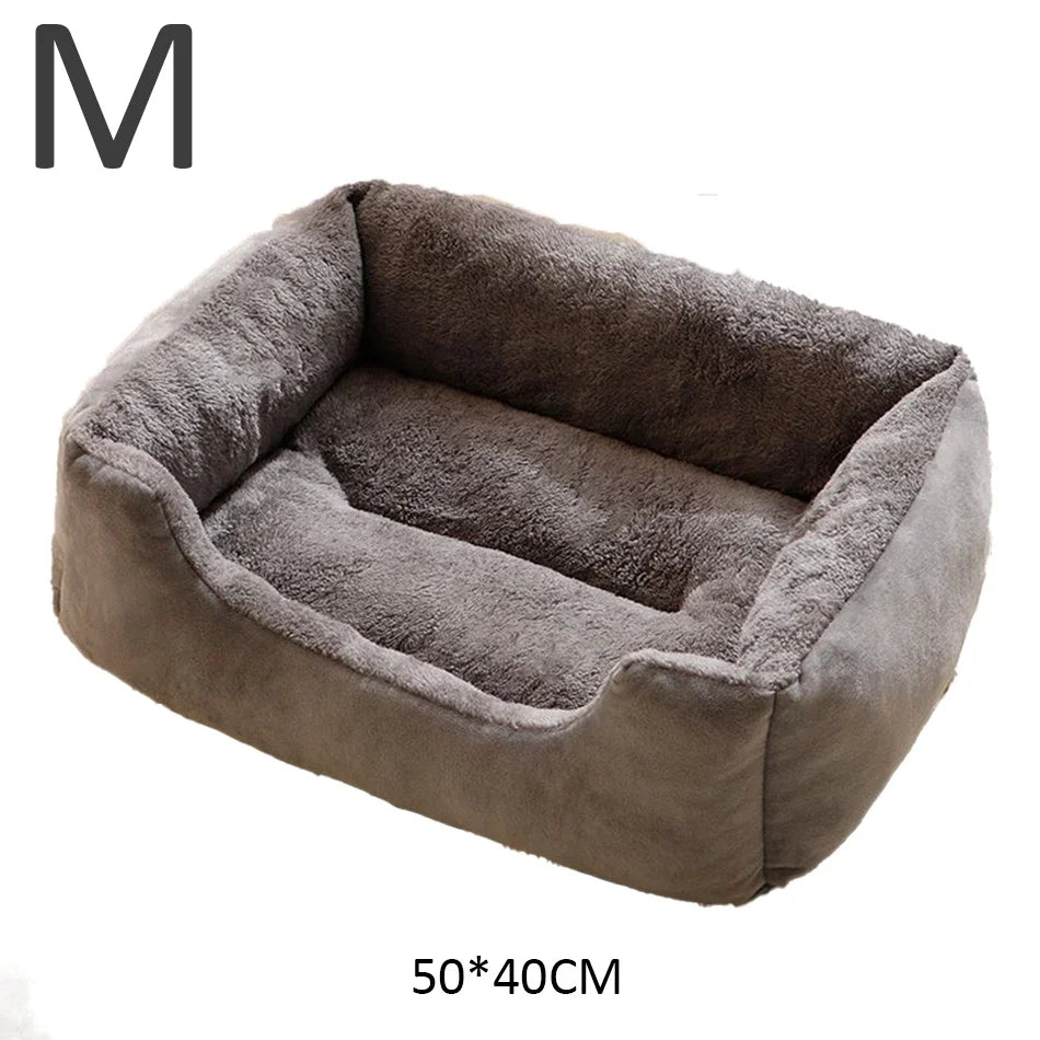 Cat Bed Cushion for Pets Kitten & Dog House Supplies Basket Habitat Accessories