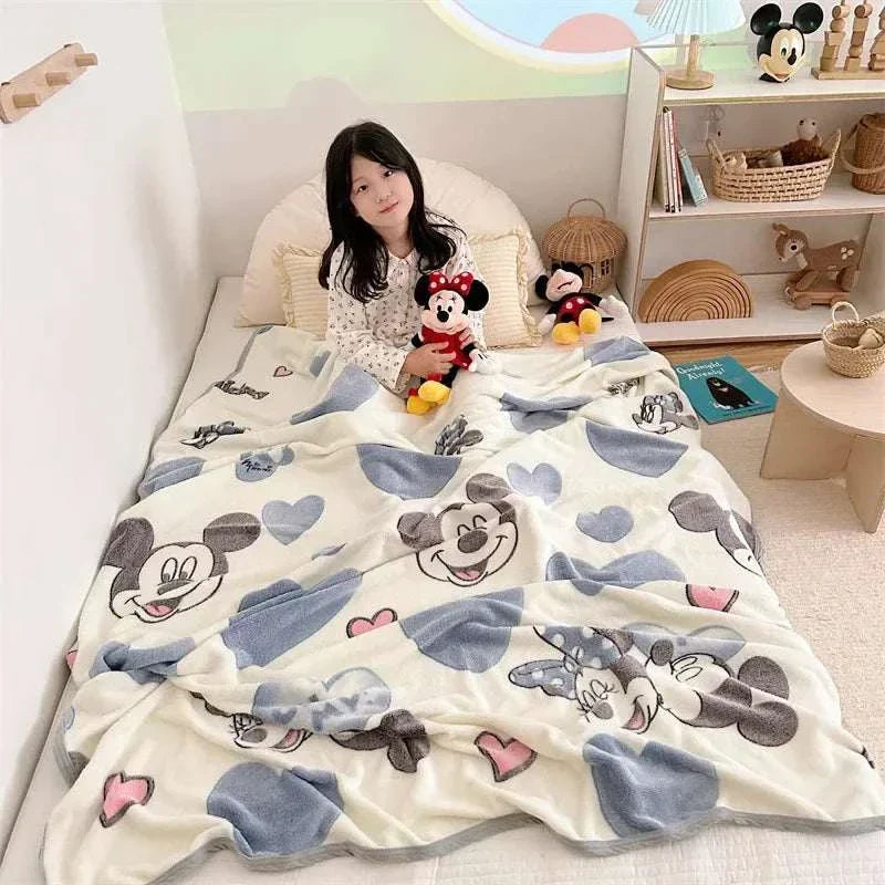 Disney Snowflake Plush Receiving Blanket
