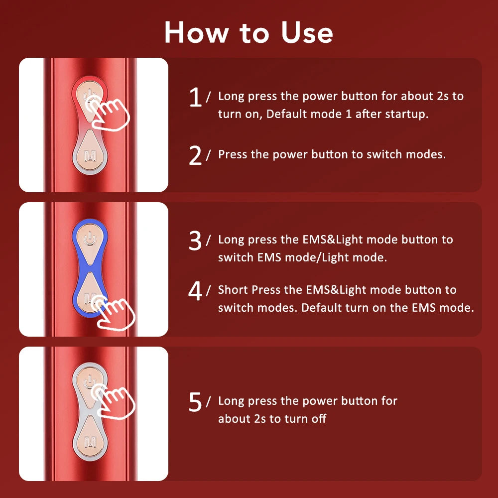 Anti Hair Loss Care Electric Vibration Massage Comb