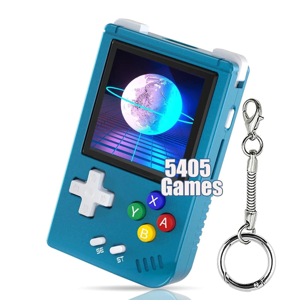 ANBERNIC RG Nano Retro Handheld Game Console - Portable Mini Console with 1.54" IPS Screen, 64GB TF, Aluminum Alloy Body