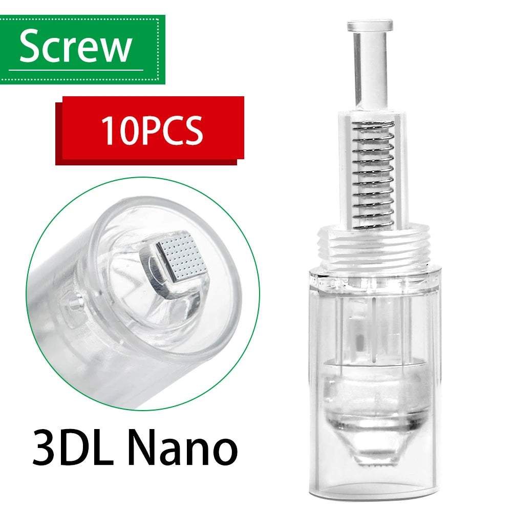 Electric Dr.Imp Wireless Dermapen - Microneedling Device with Nano Needle Cartridge