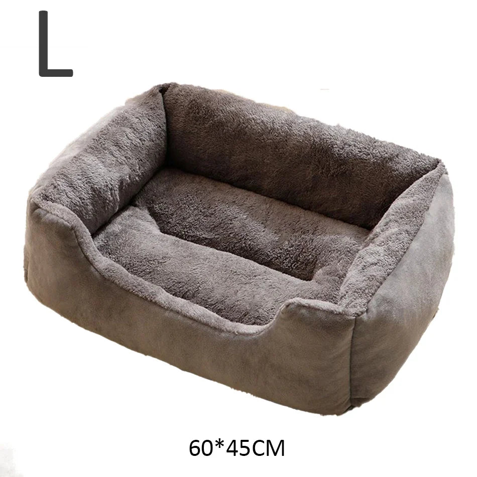 Cat Bed Cushion for Pets Kitten & Dog House Supplies Basket Habitat Accessories