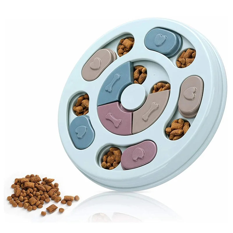 Dog Food Hiding Bowl Slow Food Training Interactive Educational Toy to Relieve Boredom