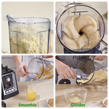 BioloMix Automatic Smoothie Blender 2L, BPA Free, Food Mixer & Ice Crusher
