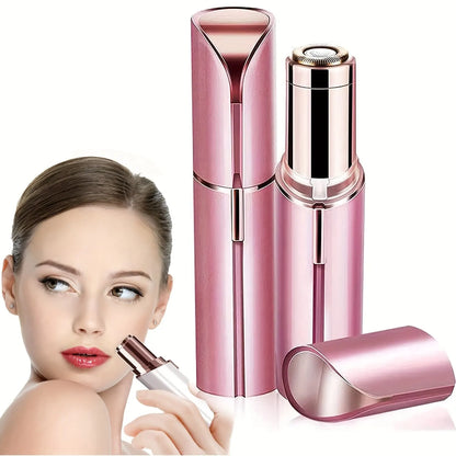 Portable Lipstick Electric Hair Remover for Women Painless Facial Shaver Tool