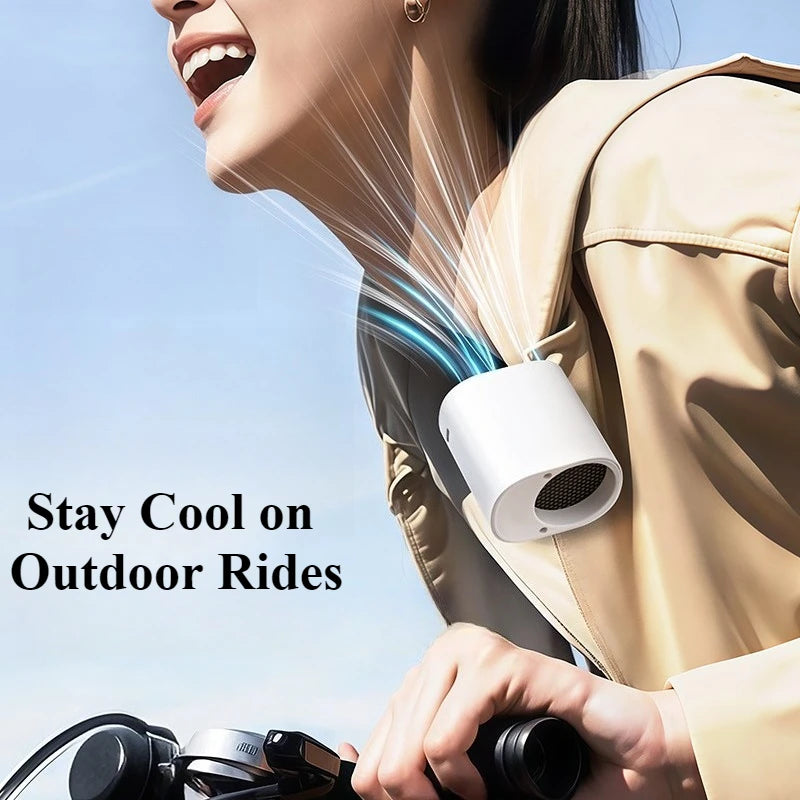360° Rotatable 12V USB Rechargeable Portable Car Clip Fan