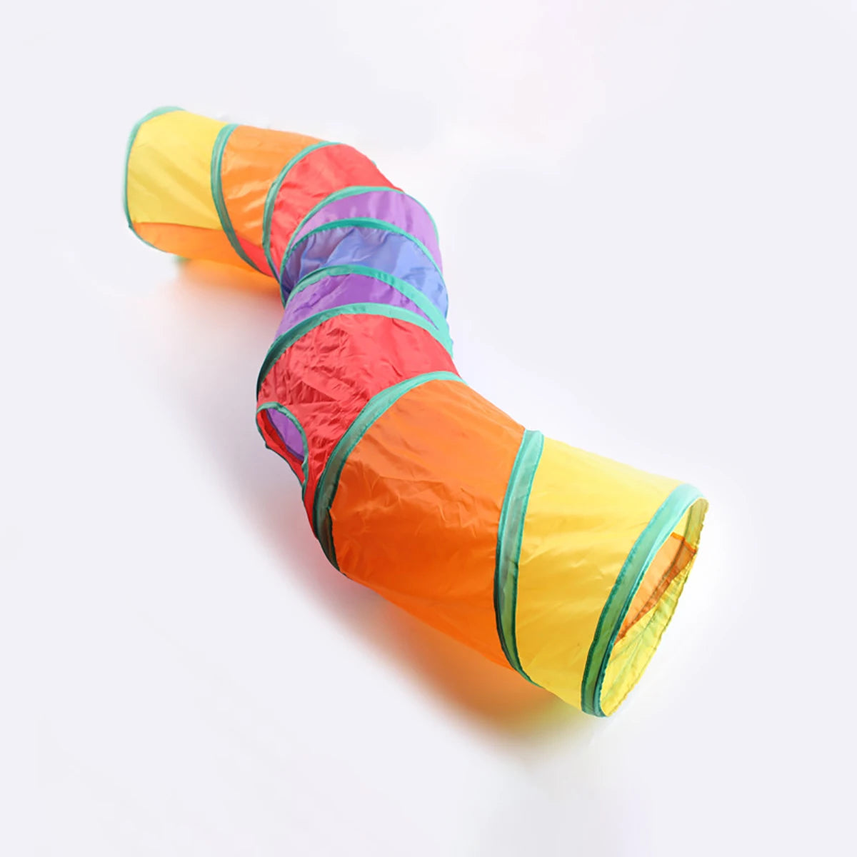Collapsible Cat Tunnel Pet Tube Play Toy for Kittens & Puppies Indoor/Outdoor Puzzle Exercising & Training Toy