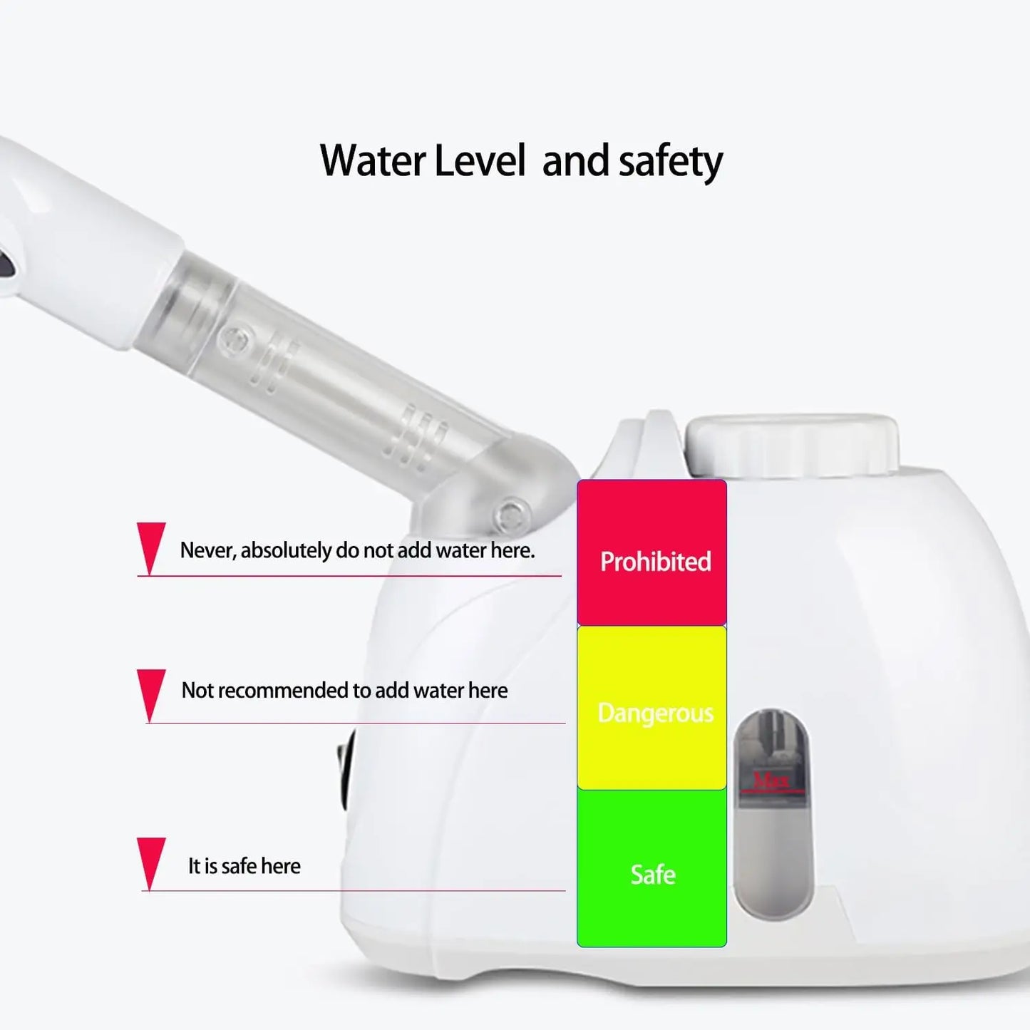 Facial Steamer - Hydrating & Moisturizing with Adjustable Nozzle for Deep Pore Cleansing & Skin Care at Home