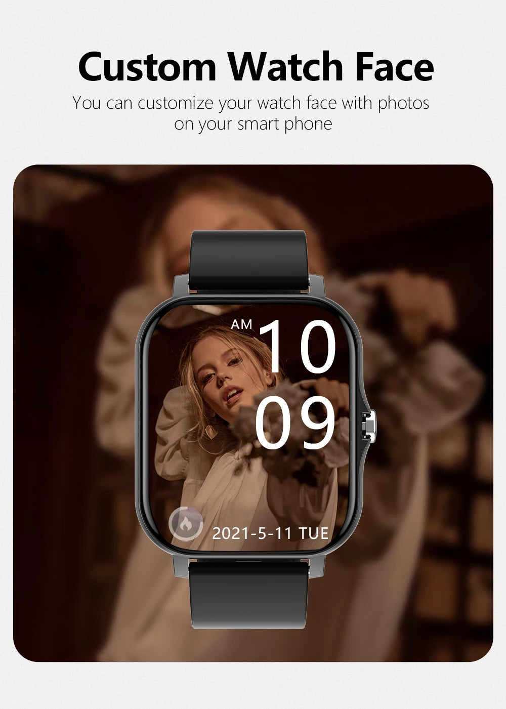 2025 Sport Smart Watch, Fitness Tracker, Health Monitor, Waterproof, Bluetooth Call for Men & Women, IOS, Xiaomi, Huawei