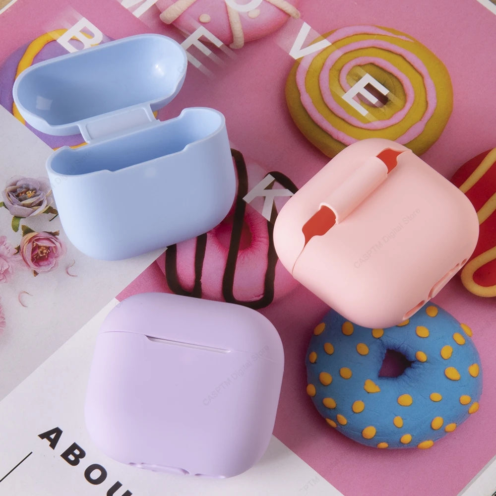 2024 New Silicone Case for Apple AirPods 4 - Protective Cover for 4th Gen Wireless Headphones