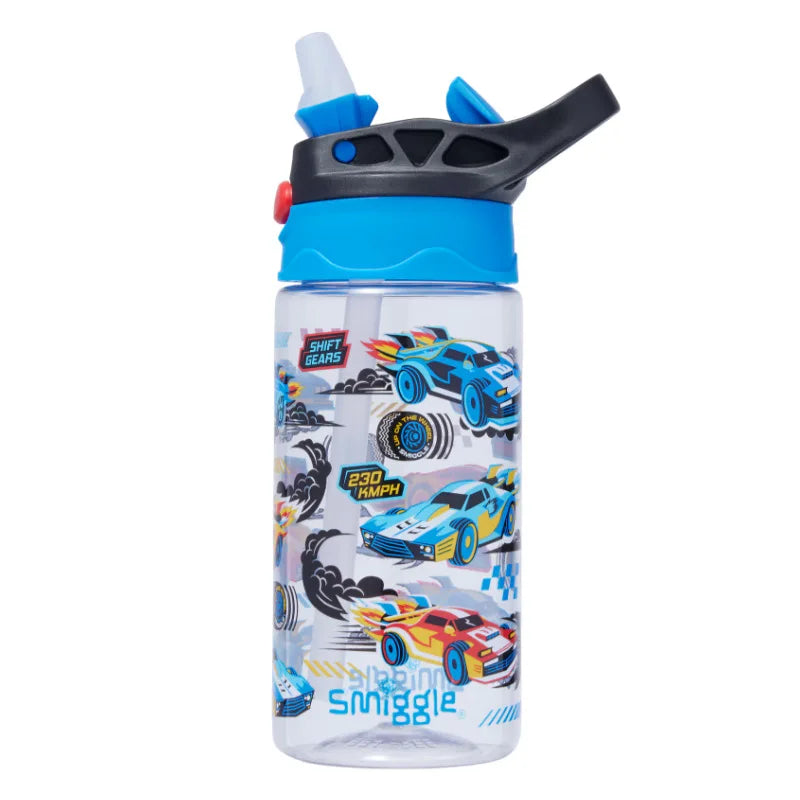 430/650ML Australian Smiggle Water Bottle – Portable Straw Cup for Kids & School Use