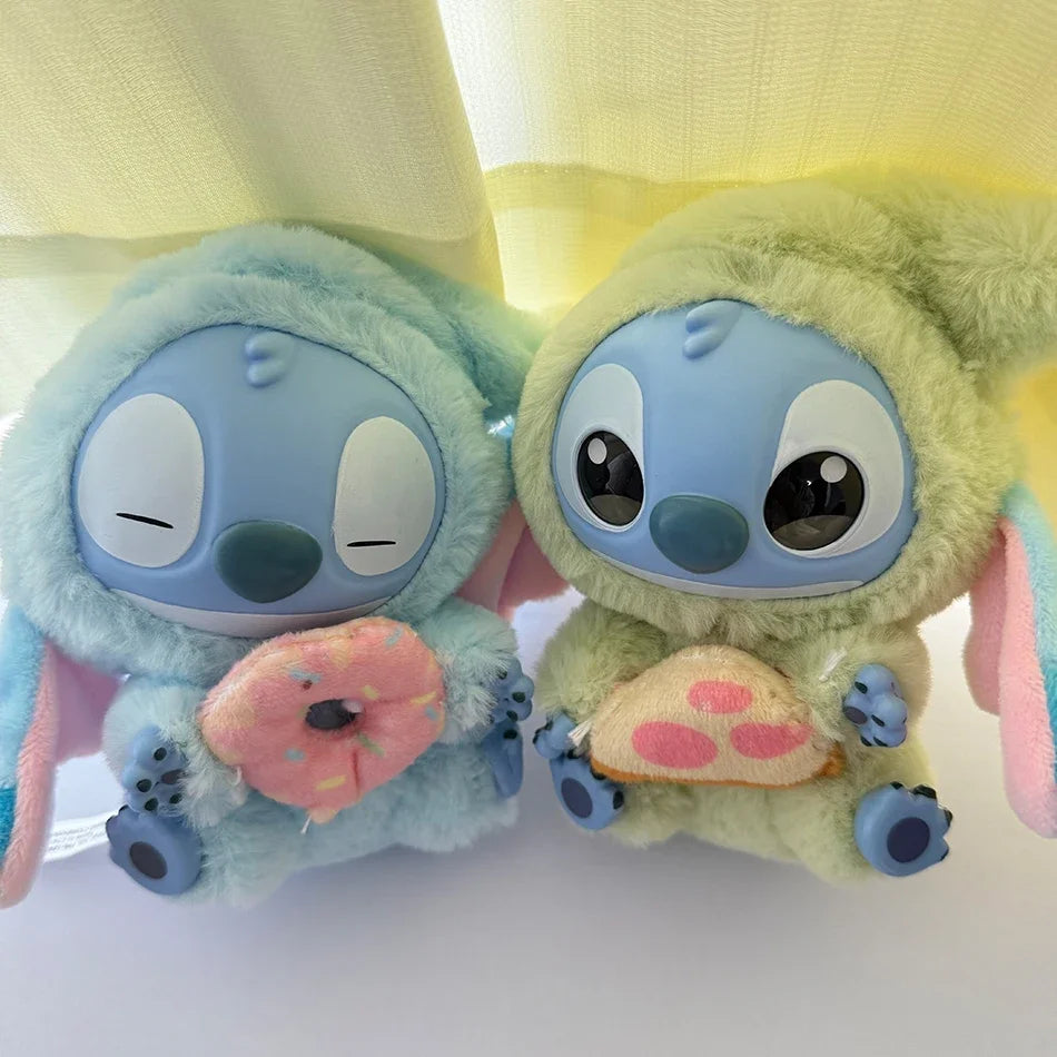 15CM Stitch Eat Something Series Blind Box Plush Doll Pendant – Mystery Toy Gift