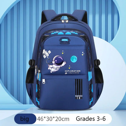 Astronaut Waterproof Backpack for Boys 2-16 Years – School & Primary Book Bag