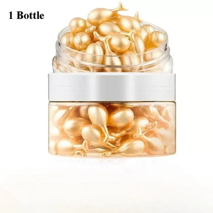50PCS Collagen Face Care Capsules - Acne, Wrinkle Remover & Firming Hyaluronic Acid Serum Essence