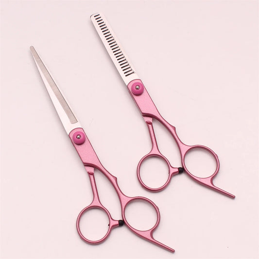 Hair Cutting Scissors 6" Japan Stainless Steel Hairdressing Shears Thinning Set Styling Tool C1000