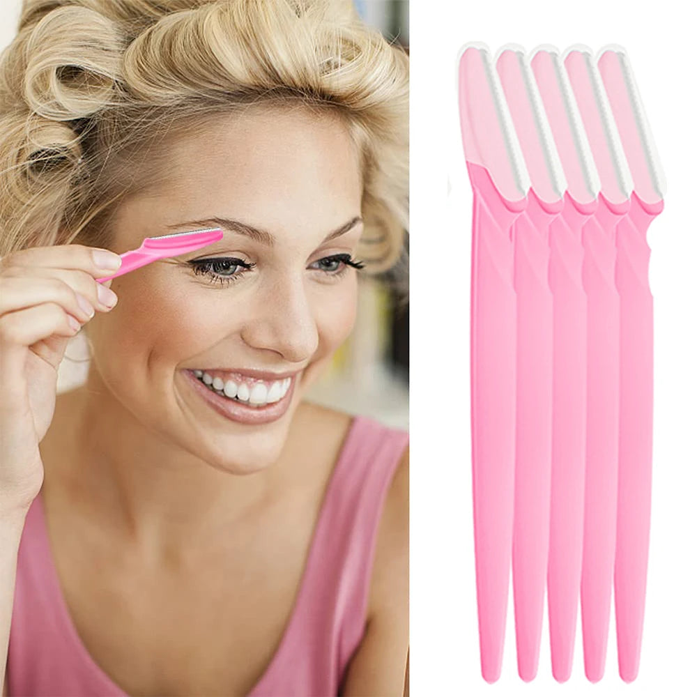 Eyebrow Razor Set – Multipurpose Face Razors for Women & Men, Dermaplaning Shaver Tool