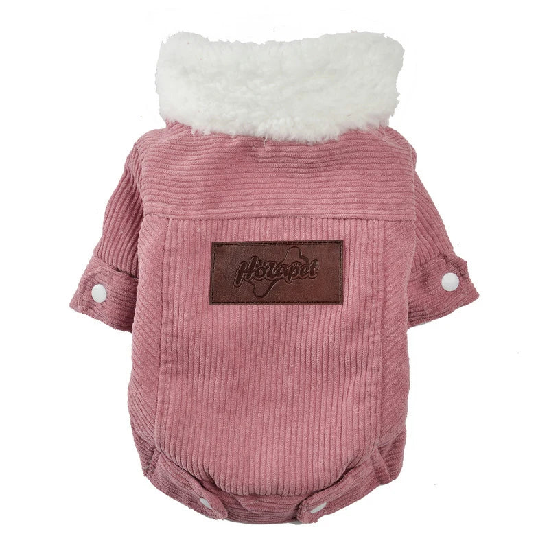 Winter Warm Dog Clothes – Fleece Jacket & Coat for Small to Medium Dogs & Cats