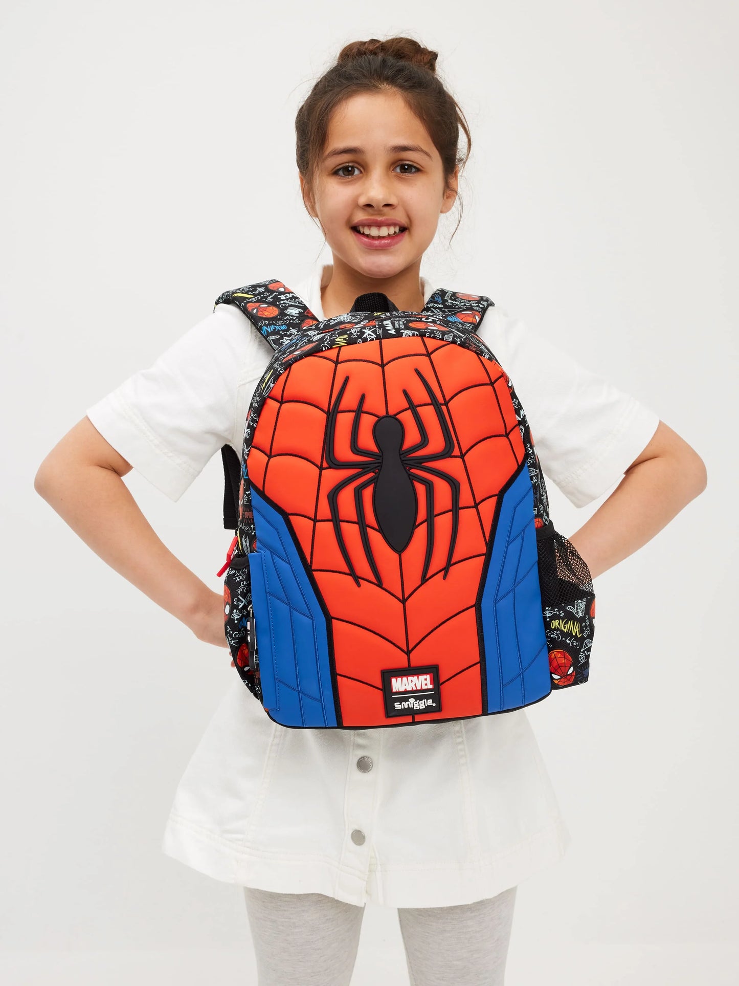 Smiggle Spider-Man School Set – Backpack, Lunch Bag, Wallet, Pencil Box & Water Cup
