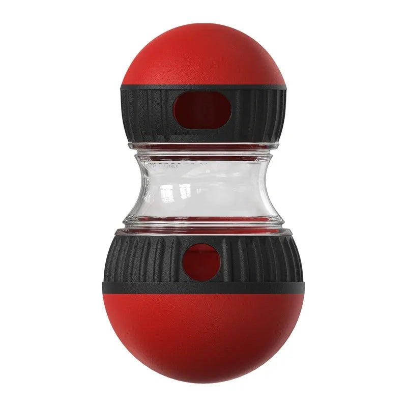 Dog Puzzle Toy – Elliptical Track Rolling Ball for Intelligence & Interactive Play