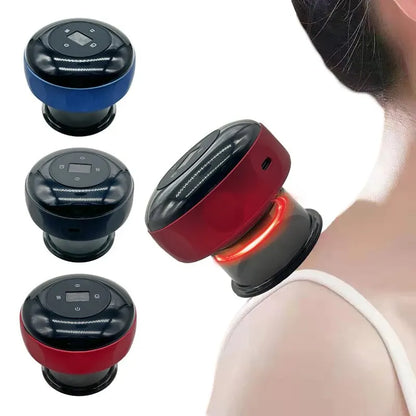 Smart Electric Vacuum Cupping Device Body Scraping Massager for Fatigue Relief & Health