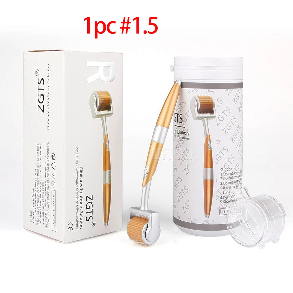 ZGTS 192 Needle Derma Roller - 0.25mm Microneedling for Face, Body, Scar & Stretch Mark Removal