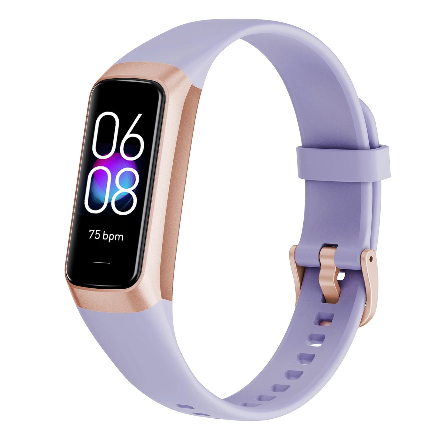 AMOLED Smartwatch with Body Temperature Monitor, Fitness Tracker, 3ATM Waterproof, for Men & Women, Compatible with IOS/Xiaomi