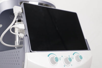 2024 Ultrasound Skin Care & Cryotherapy Microdermabrasion Machine with Hydro Facial & Skin Analyzer