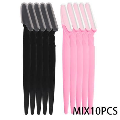 Eyebrow Razor Set – Multipurpose Face Razors for Women & Men, Dermaplaning Shaver Tool