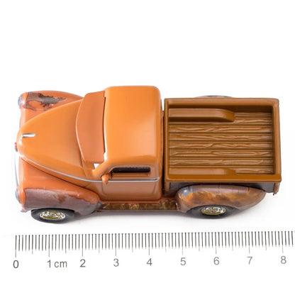 Disney Pixar Cars 3 Lightning McQueen & Mater 1:55 Diecast Toy Car Collection for Kids