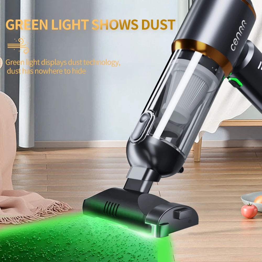 CENRR 998000PA Mini Cordless Car Vacuum Cleaner, Powerful Handheld Blower for Home & Car