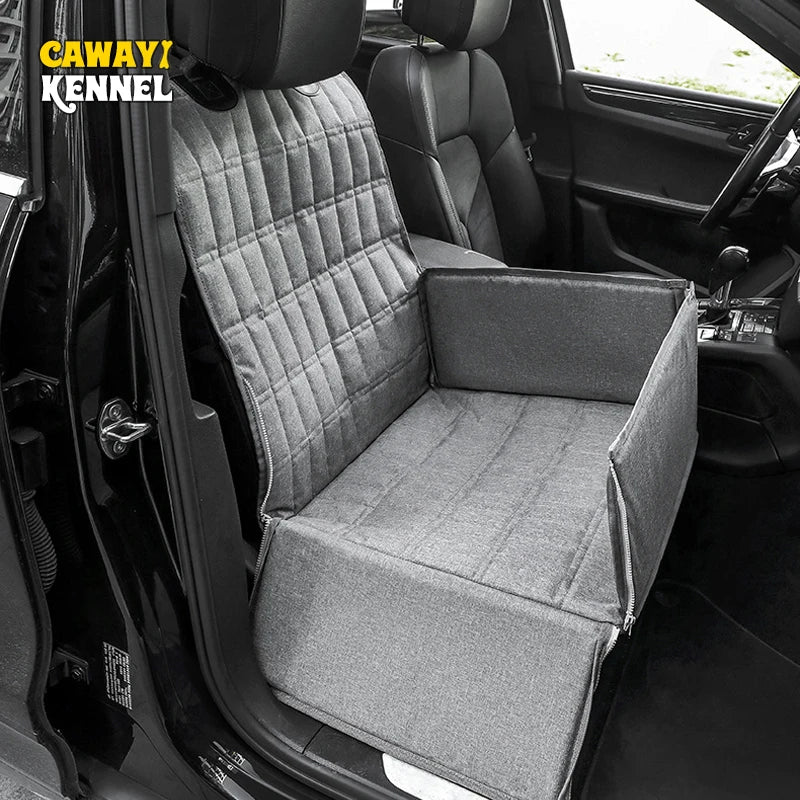 CAWAYI KENNEL Pet Dog Carrier & Car Seat Cover – Waterproof Travel Hammock for Dogs & Cats