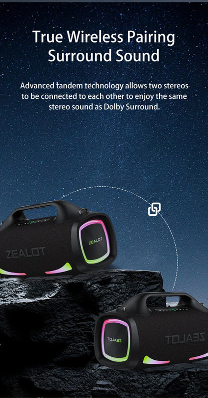 Zealot S79 100W Wireless Outdoor Speaker