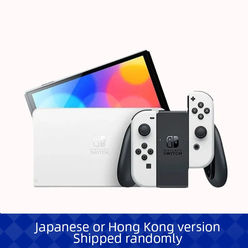 Nintendo Switch OLED Game Console - 64GB with 7-inch OLED Display