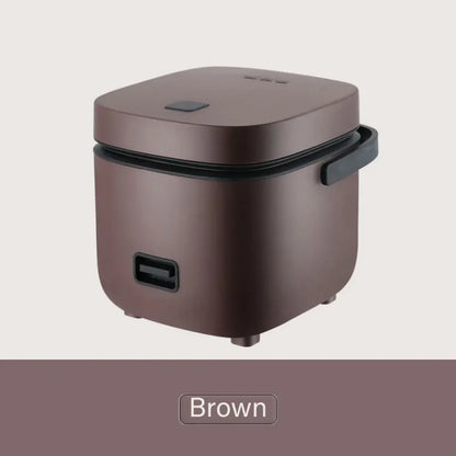 Mini Rice Cooker 1.2L Electric Cooking Machine for 1-2 People, Food Warmer & Steamer