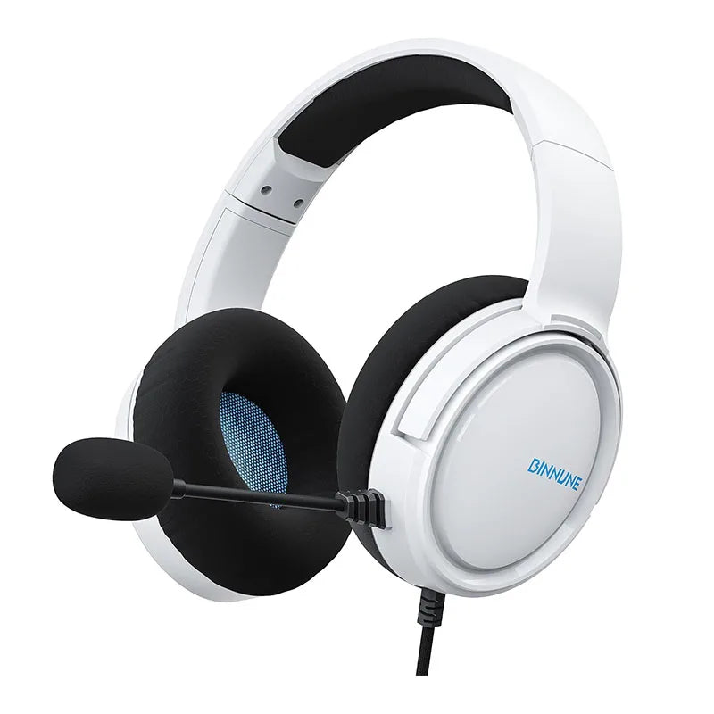 BINNUNE BG02 Gaming Headset with Mic for PS4/PS5/Xbox Series/One, PC, Switch Wired Gaming Headphones