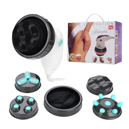 Body Electric Massager Anti-Cellulite Portable Fat Slimming & Vibration Neck, Waist, and Spine Care