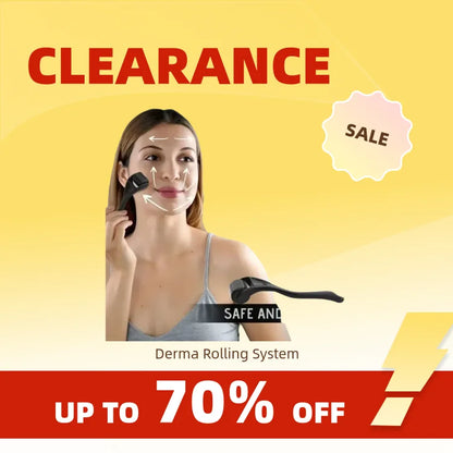 Microneedle Derma Roller - Microneedling Tool for Skin, Facial, Hair & Beard Care (For Women & Men)