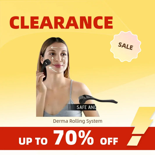 Microneedle Derma Roller - Microneedling Tool for Skin, Facial, Hair & Beard Care (For Women & Men)