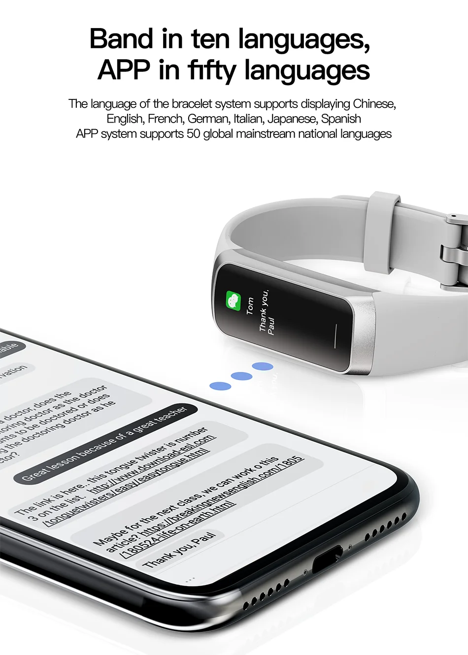 LIGE AMOLED Smart Watch 2023, Men & Women Fitness Tracker, Heart Rate, Blood Oxygen Monitor, Waterproof Smart Bracelet