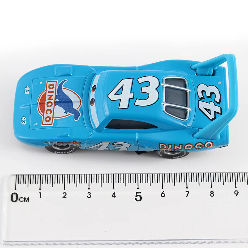 Disney Pixar Cars 2 Lightning McQueen Mini Diecast Racing Car Dinoco Racers Collection for Kids