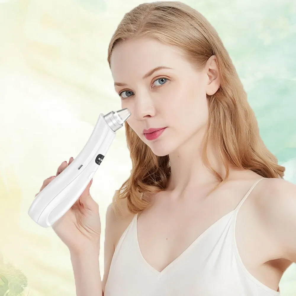 3-Suction Mode Face Cleansing Beauty Machine - Blackhead Removal & Dead Skin Remover Vacuum