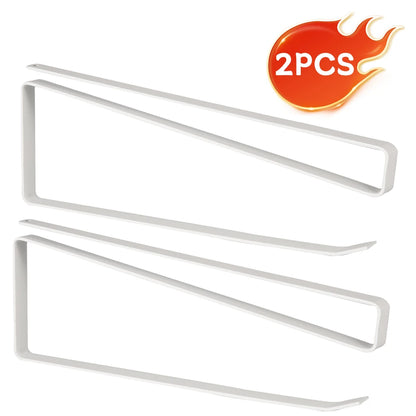 Hanging Kitchen Paper Towel Rack - Roll Paper, Plastic Wrap & Rag Organizer for Kitchen, Cabinets, Bathroom
