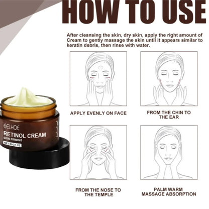 Retinol Wrinkle Remover Face Cream - Firming, Anti-Aging & Moisturizing Skin Care