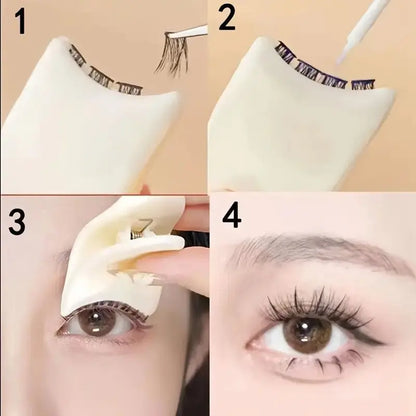 Lashes Pro Applicator Tool – Effortless False Eyelash Application Clip (1/2pc)